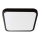 Plafoniera da bagno LED con chip SAMSUNG LED/18W/230V IP44 3000K 25x25 cm nero