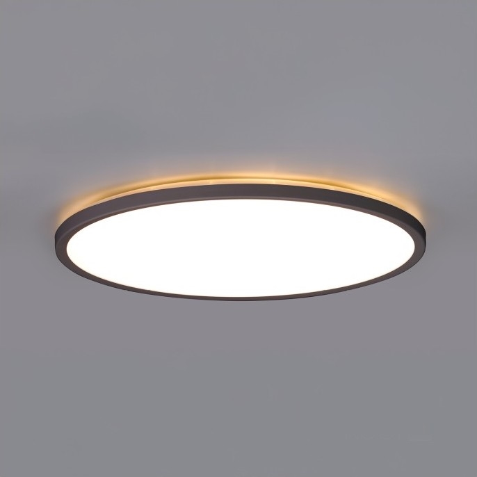 Plafoniera da bagno LED NIVERA LED/12W/230V IP54 3000/4000/6000K diam. 22,5 cm nero