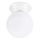 Plafoniera da bagno ZORI 1xG9/8W/230V Ø 12 cm IP44 bianca