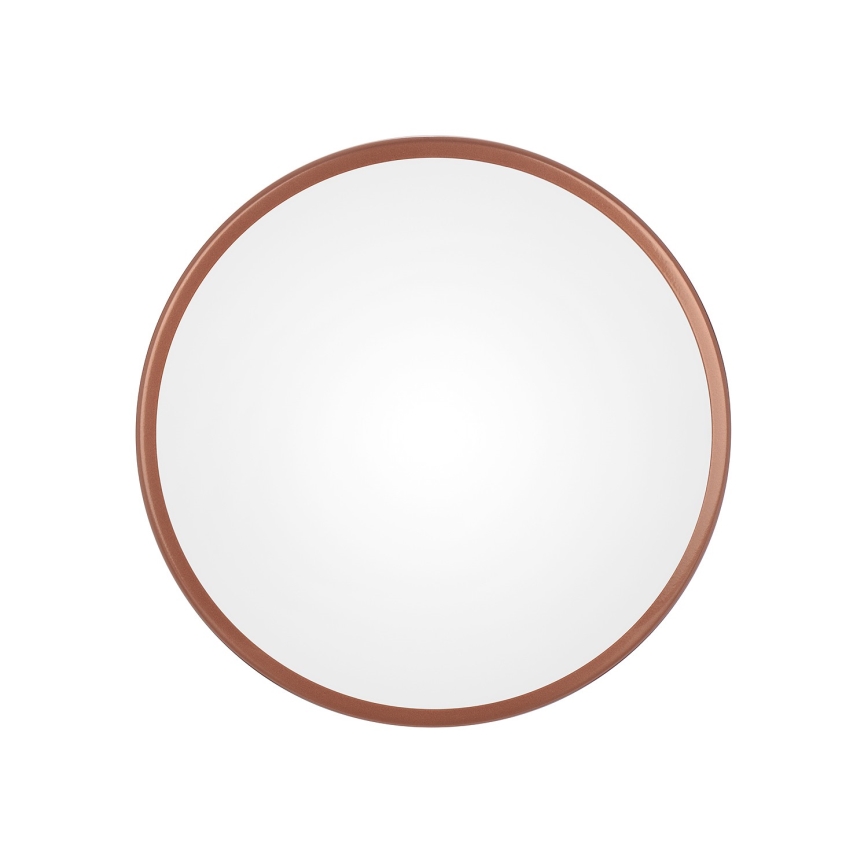 Plafoniera da esterno con ensore CLEO 3xE27/24W/230V diametro 40 cm rame IP54