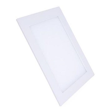 Plafoniera da incasso LED/18W/230V 3000/4000/6000K 22,5x22,5 cm bianca
