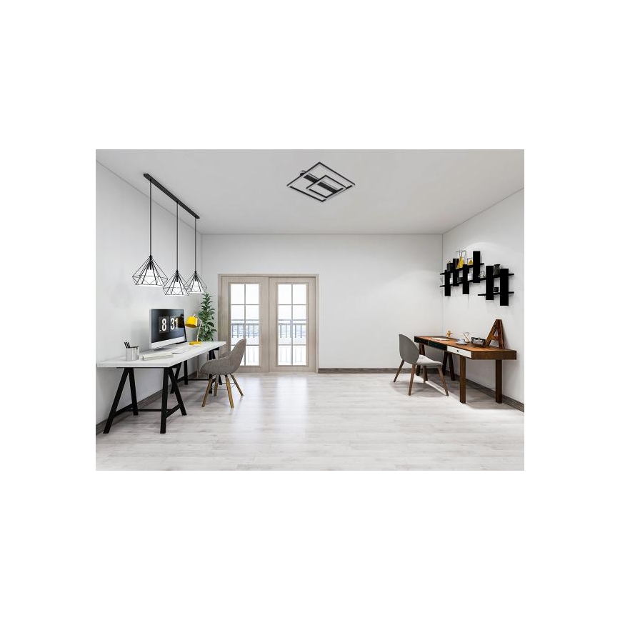 Plafoniera da soffitto a LED dimmerabile LED/95W/230V 3000-6500K + telecomando
