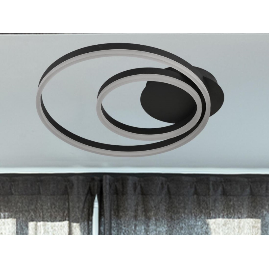 Plafoniera da soffitto dimmerabile a LED/55W/230V 3000-6500K + telecomando