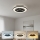Plafoniera da soffitto dimmerabile LED con ventilatore VENTELUX LED/48W/230V 3000/4000/6500K Ø 48,5 cm nero + telecomando