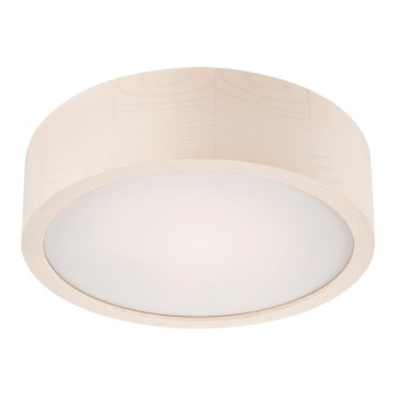 Plafoniera da soffitto LED 12W 230V, finitura pino
