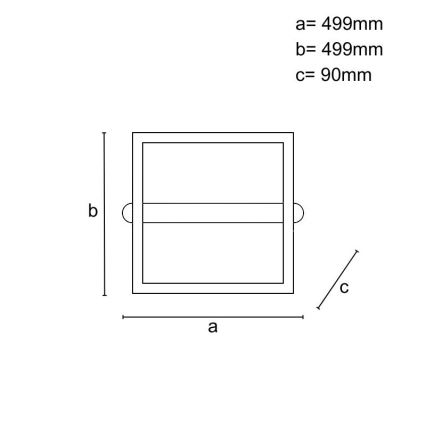 Plafoniera da soffitto LED dimmerabile LED/60W/230V 3000-6500K + telecomando