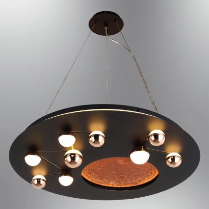 Plafoniera da soffitto MARS LED/58W/230V 3000K nera