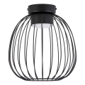Plafoniera da soffitto OVELLA 1xGX53/10W/230V Ø 25 cm, nera