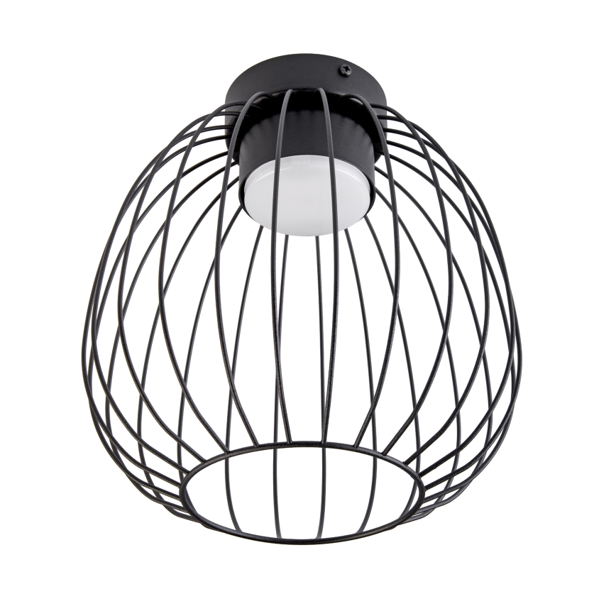 Plafoniera da soffitto OVELLA 1xGX53/10W/230V Ø 25 cm, nera