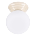 Plafoniera da soffitto per bagno ZORI 1xG9/8W/230V Ø 12 cm IP44 beige