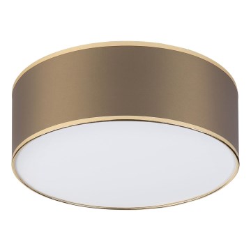 Plafoniera da soffitto SIRJA LED/20W/230V 4000K Ø 35 cm marrone/oro