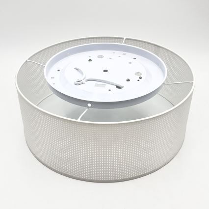 Plafoniera da soffitto SIRJA PLISADO 2xE27/15W/230V Ø 35 cm bianca