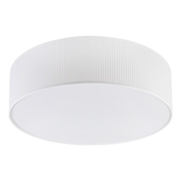 Plafoniera da soffitto SIRJA PLISADO 4xE27/15W/230V Ø 45 cm bianca