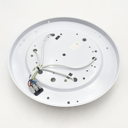 Plafoniera da soffitto SIRJA PLISADO 4xE27/15W/230V Ø 45 cm bianca
