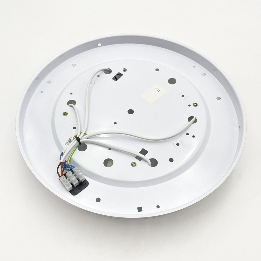 Plafoniera da soffitto SIRJA PLISADO 4xE27/15W/230V Ø 45 cm bianca
