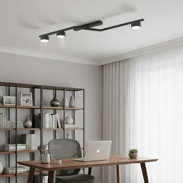 Plafoniera da soffitto SKAN 3xGX53/12W/230V nera