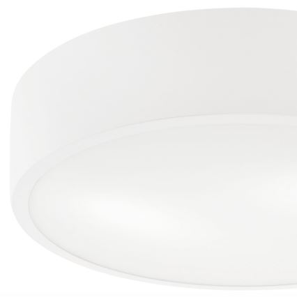 Plafoniera DANTE 1xE27/60W/230V diametro 26 cm bianco