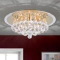 Plafoniera di cristallo GLORIA 4xG9/40W/230V diametro 38 cm oro