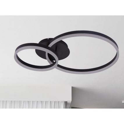 Plafoniera dimmerabile a LED/55W/230V 3000-6500K + telecomando