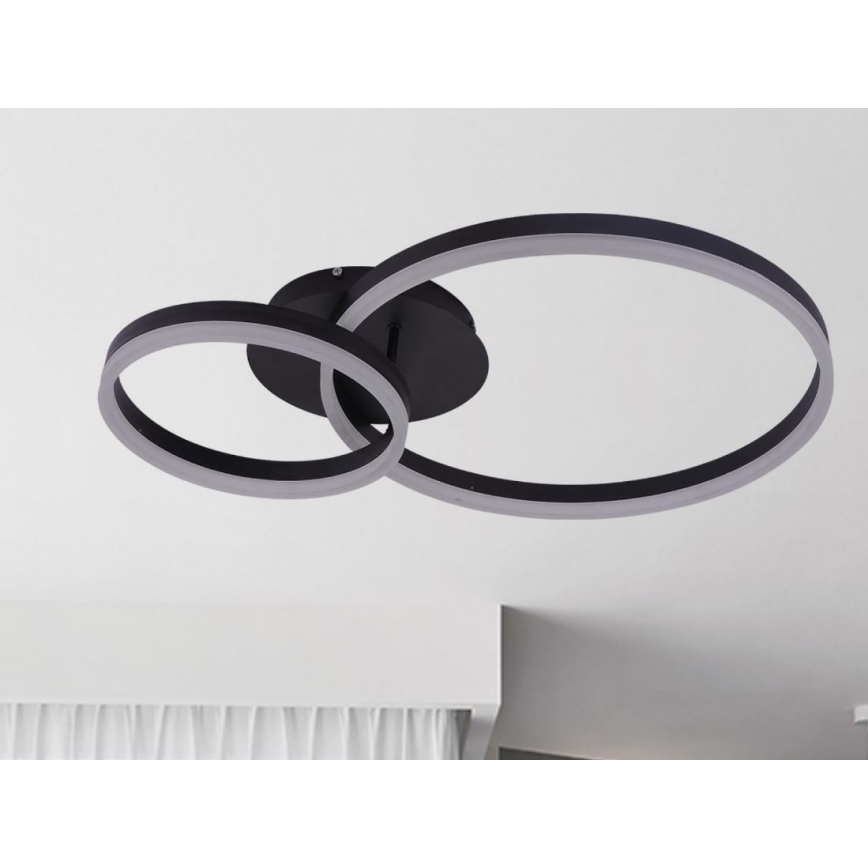 Plafoniera dimmerabile a LED/55W/230V 3000-6500K + telecomando