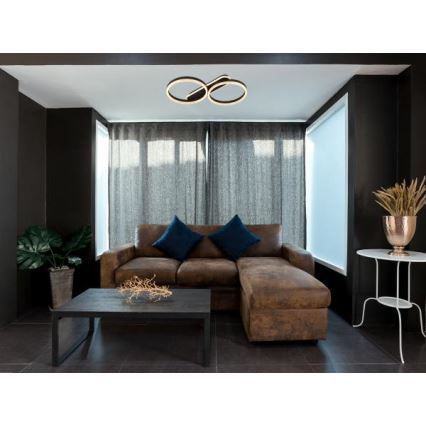 Plafoniera dimmerabile a LED 60W/230V 3000-6500K con telecomando