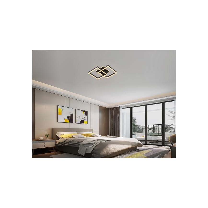 Plafoniera dimmerabile a LED/80W/230V 3000-6500K + telecomando