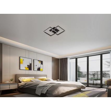 Plafoniera dimmerabile a LED/80W/230V 3000-6500K + telecomando