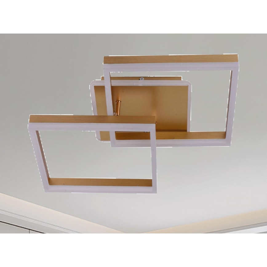 Plafoniera dimmerabile a LED/80W/230V 3000-6500K + telecomando