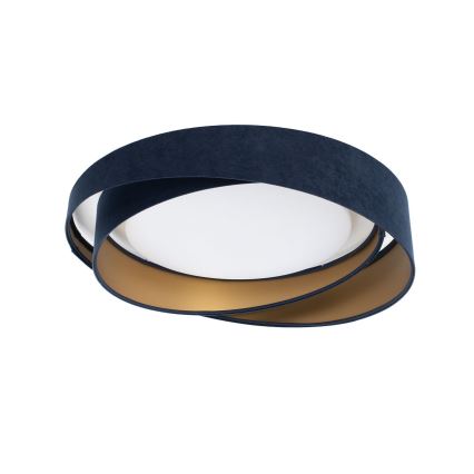 Plafoniera dimmerabile a LED SMART GALAXY MODERN LED/24W/230V 3000-6500K Ø 55 cm blu/oro + telecomando
