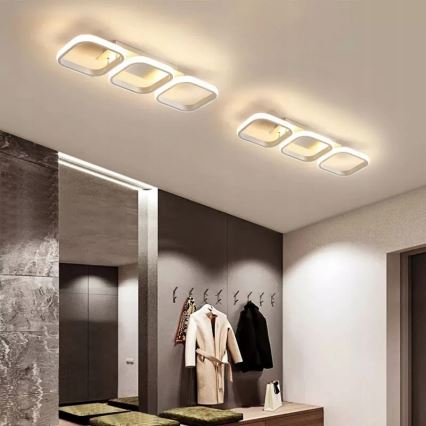 Plafoniera dimmerabile a LED 33W/230V 3000-6500K bianca Wi-Fi Tuya + telecomando