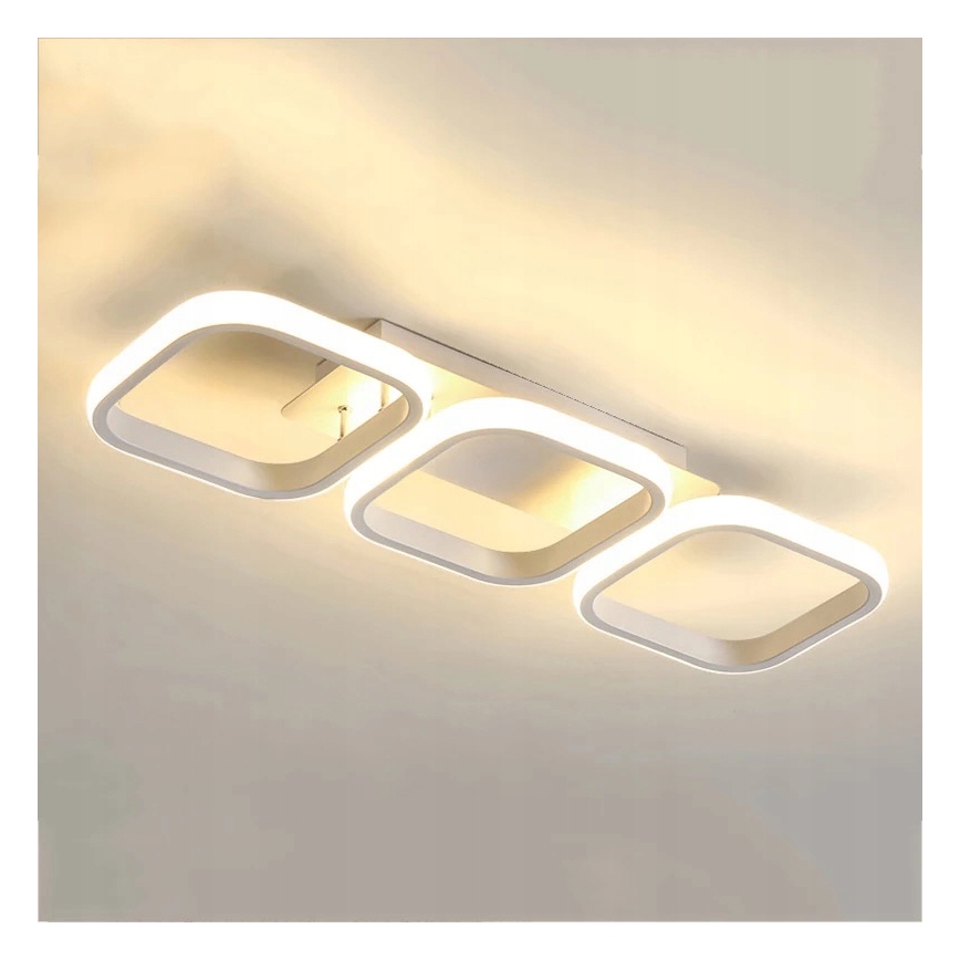 Plafoniera dimmerabile a LED 33W/230V 3000-6500K bianca Wi-Fi Tuya + telecomando