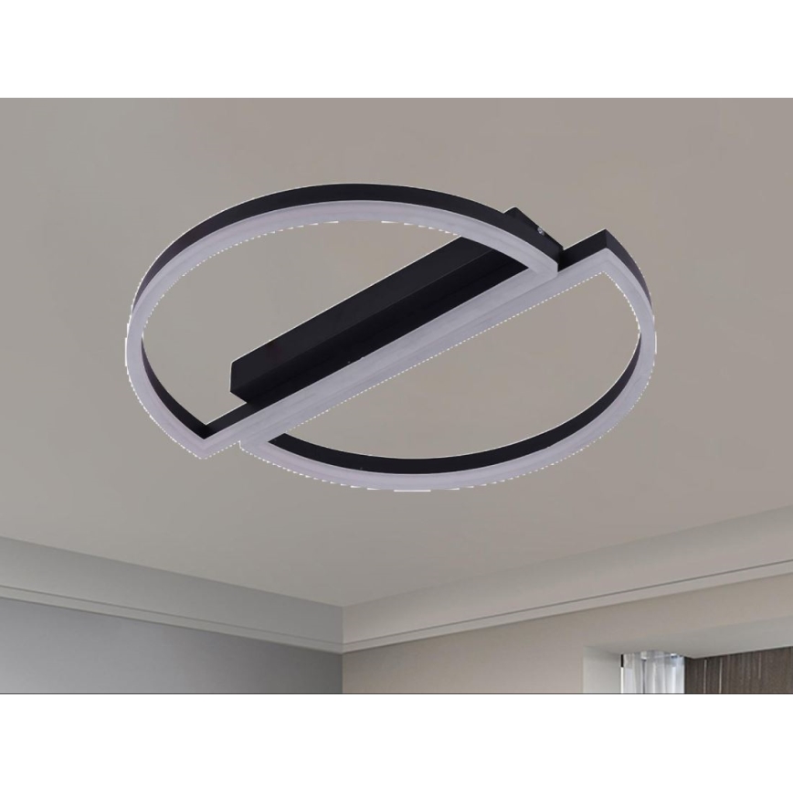 Plafoniera dimmerabile LED/55W/230V 3000-6500K + telecomando