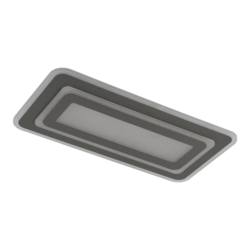 Plafoniera LED dimmerabile LED/85W/230V 3000-6500K grigio + telecomando