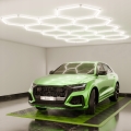 Plafoniera dimmerabile LED HEXAGON LED/570W/85-265V 5000K 522x298 cm CRI 90 IP54 bianca