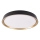Plafoniera dimmerabile LED ILVI LED/45W/230V 2700-6500K Ø 50 cm nero/beige + telecomando