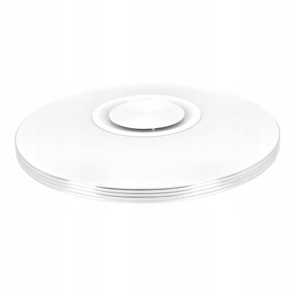 Plafoniera LED RGBW dimmerabile con altoparlante LED/60W/230V 3000-6000K Ø 40 cm bianco + telecomando