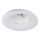 Plafoniera dimmerabile LED RGBW con ventilatore PLAVE PAN, LED/24W/230V, 3000–6500K, Ø 48,5 cm, bianco + telecomando