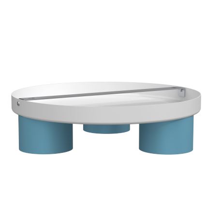 Plafoniera DIXIE 3xGX53/11W/230V blu