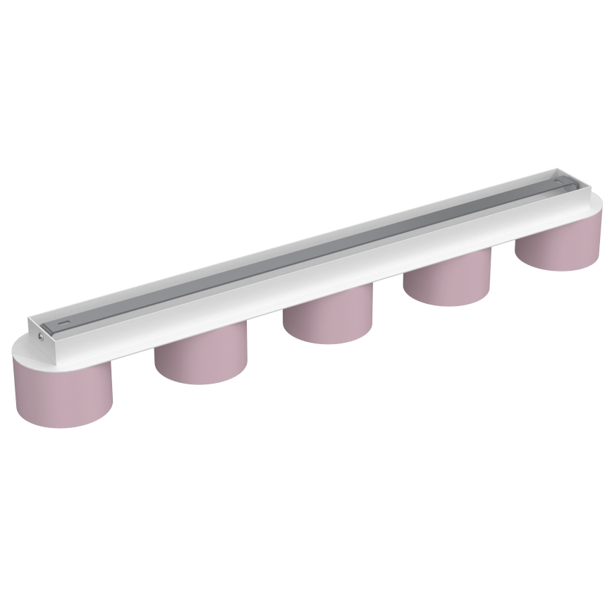 Plafoniera DIXIE 5xGX53/11W/230V rosa