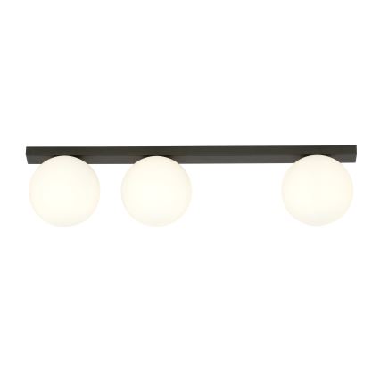 Plafoniera FIT 3xE14/10W/230V nero/bianco