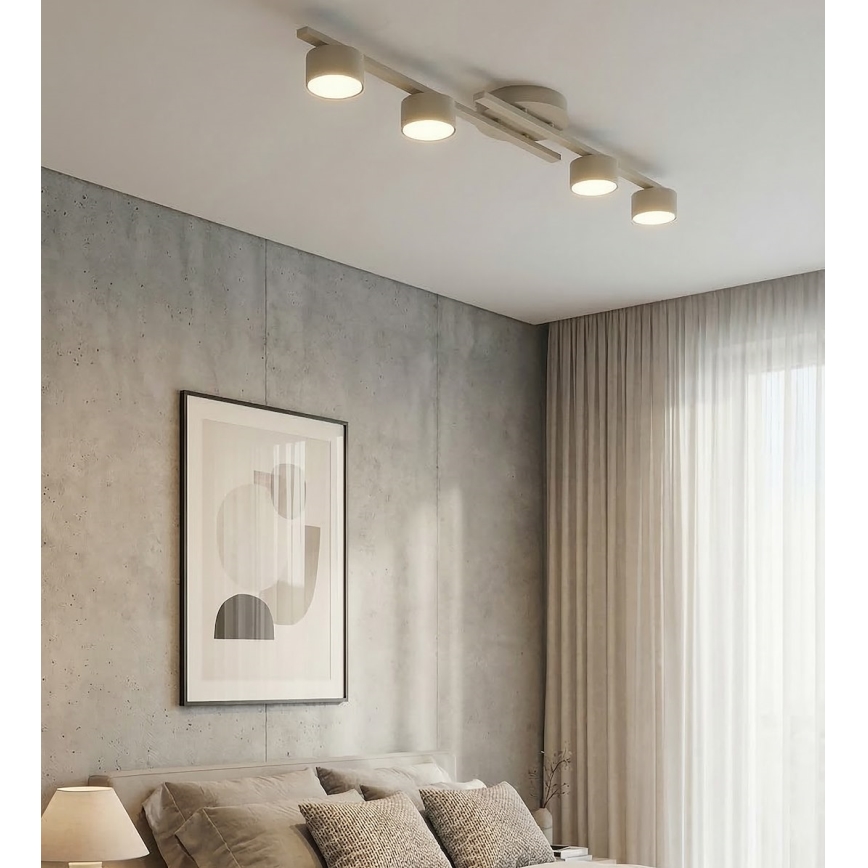 Plafoniera FRAGMENT 4xGX53/12W/230V beige