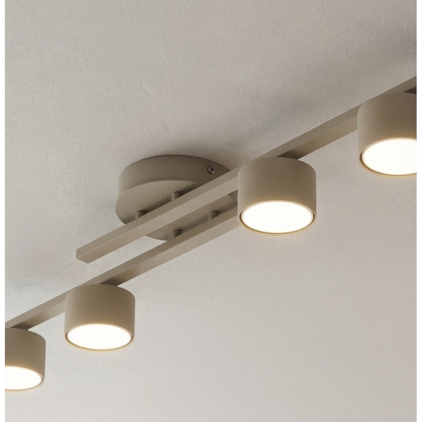 Plafoniera FRAGMENT 4xGX53/12W/230V beige