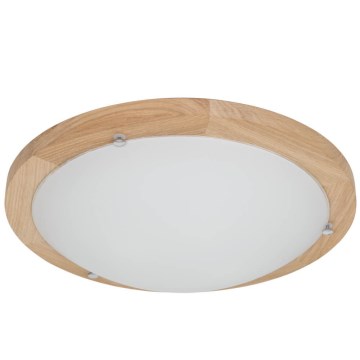 Plafoniera FRIDA 2xE27/40W/230V quercia