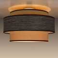 Plafoniera GRACE 1xE27/60W/230V beige/marrone