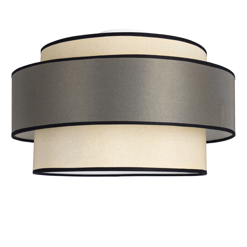 Plafoniera GRACE 1xE27/60W/230V color crema/grigio