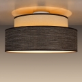 Plafoniera GRACE 1xE27/60W/230V color crema/marrone