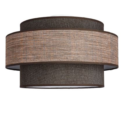 Plafoniera GRACE 1xE27/60W/230V marrone/beige