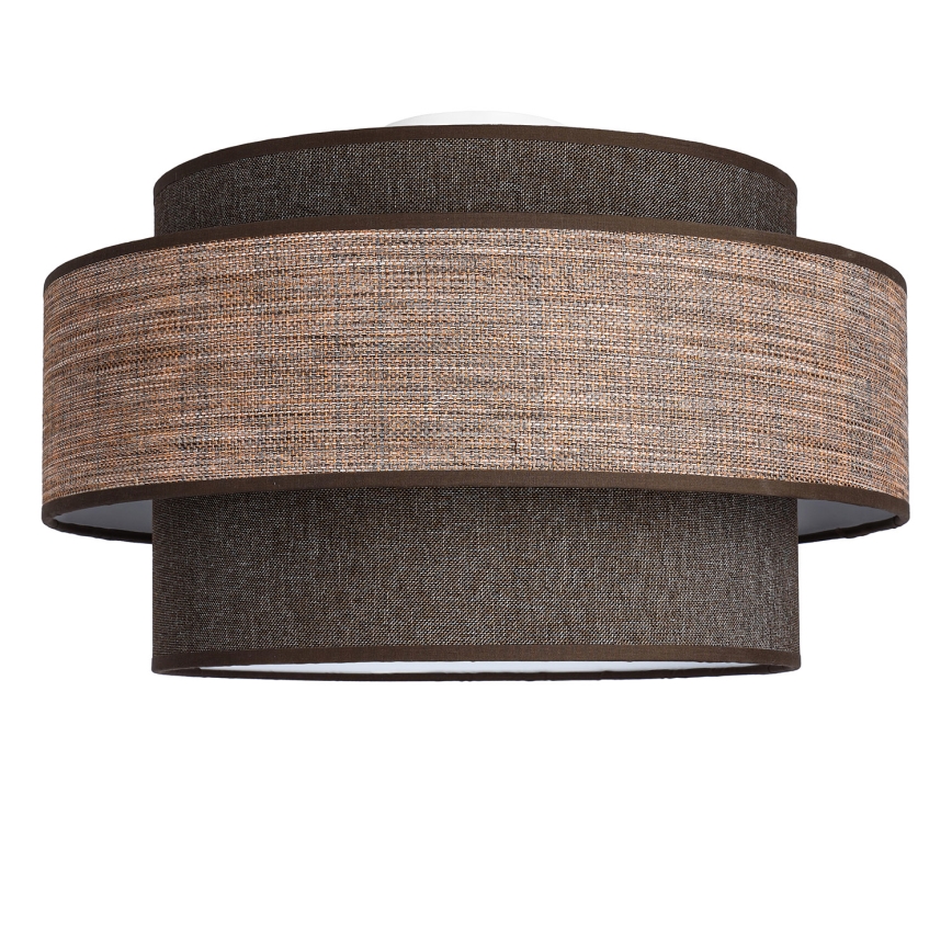 Plafoniera GRACE 1xE27/60W/230V marrone/beige