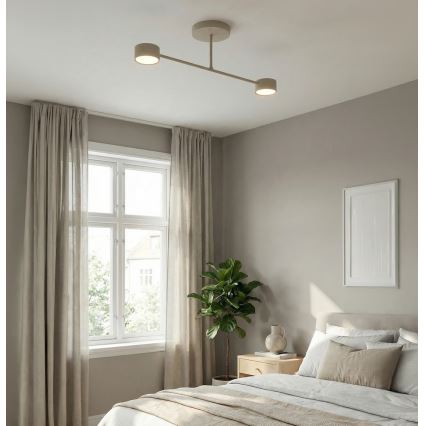 Plafoniera HALO 2xGX53/10W/230V beige