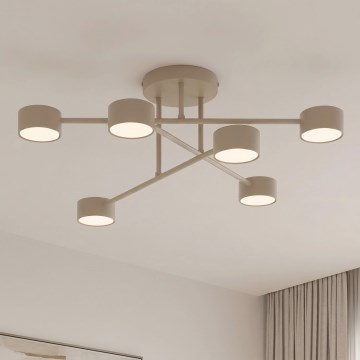 Plafoniera HALO 6xGX53/10W/230V beige